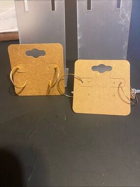 Gold Hoop Earrings - Women Accessories